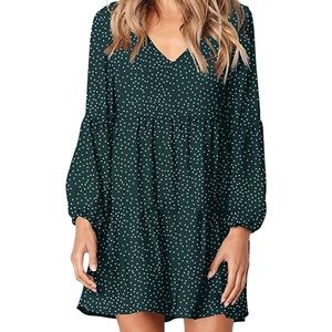 Amoretu Long Sleeve Tunic Dress